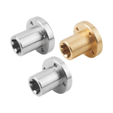 24011-01 - Splined hubs with flange similar to DIN ISO 14