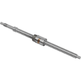 24105 - Miniature ball screw linear actuators ground, with screw-in cylinder nut