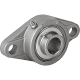 24244 - Pillow block bearing flange type MUCF 2-hole stainless steel