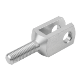 27624-05 - Clevis joints, steel or stainless steel with male thread