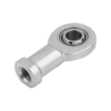 27628-01 - Rod ends with plain bearing, internal thread, steel, DIN ISO 12240-1 maintenance-free