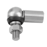 27650 - Angle joints stainless steel like  DIN 71802, Form CS with sealing cap
