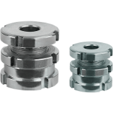 27703 - Levelling sets low version with locknut