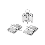 27875-04 - Hinges stainless steel, separable, dismountable