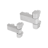 27890-02 - Block hinges with fastening nuts