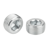 28013 - Screw plugs with hexagon socket DIN 906, tapered thread