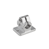 29014 - Tube clamps flange, stainless steel