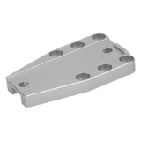 33225-16 - Placas de soporte de aluminio para tornillos de banco de precisión
