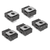 41501-05 - 带固定卡爪的楔形夹具，适用于多重夹紧系统