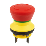 81150-04 - Emergency stop button, fitted version Ø 22.3 mm flat pin connector