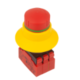 81150-08 - Emergency stop button, fitted version Ø 22.3 mm with contact blocks