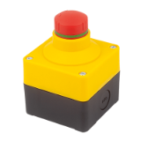 81150-12 - Emergency stop button in Ø 22.3 mm housing with contact blocks, cable gland M20