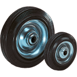 95050 - Kółka gumowe standardowe na felgach z blachy stalowej