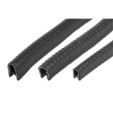 96520 - Edge protection profiles with steel retaining strip