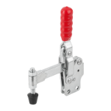05705-05 - Toggle clamps vertical with straight foot and full holding arm