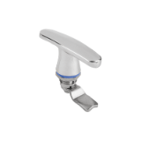 05593-04 - Quarter-turn lock in Hygienic DESIGN with T-grip