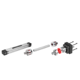 Linear actuator with toothed belt drive